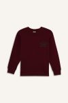 Boys' Basic Crew Neck Soft Fleece Sweatshirt