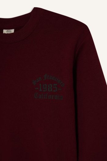 Boys' Basic Crew Neck Soft Fleece Sweatshirt