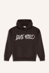 Boys' Hooded Printed Soft Fleece Sweatshirt