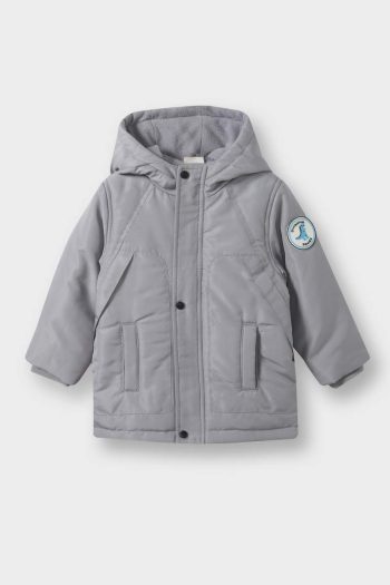 Boys' Waterproof Hooded Zip-Up Jacket