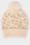 Leopard Print Beanie for Baby Girls