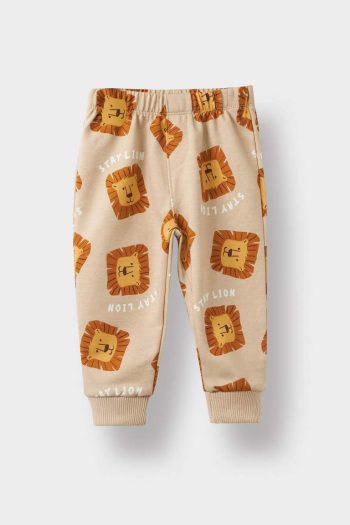 Boys' 2-Piece Set Patterned Sweatshirt and Jogger Pants