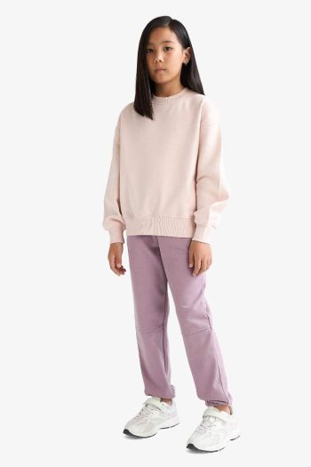 Girls' Elastic Waist Jogger Pants