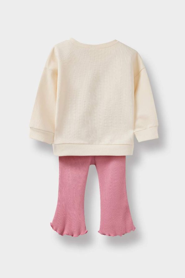 Girls' Baby Barbie 2-Piece Sweatshirt and Leggings Set