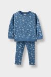 Girls' Baby 2-Piece Set Floral Pattern Sweatshirt Leggings