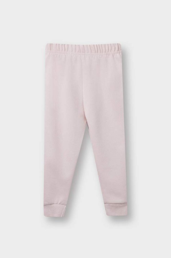 Girls' Baby 2-Piece Unicorn Print Soft Fleece Sweatshirt and Pants Set