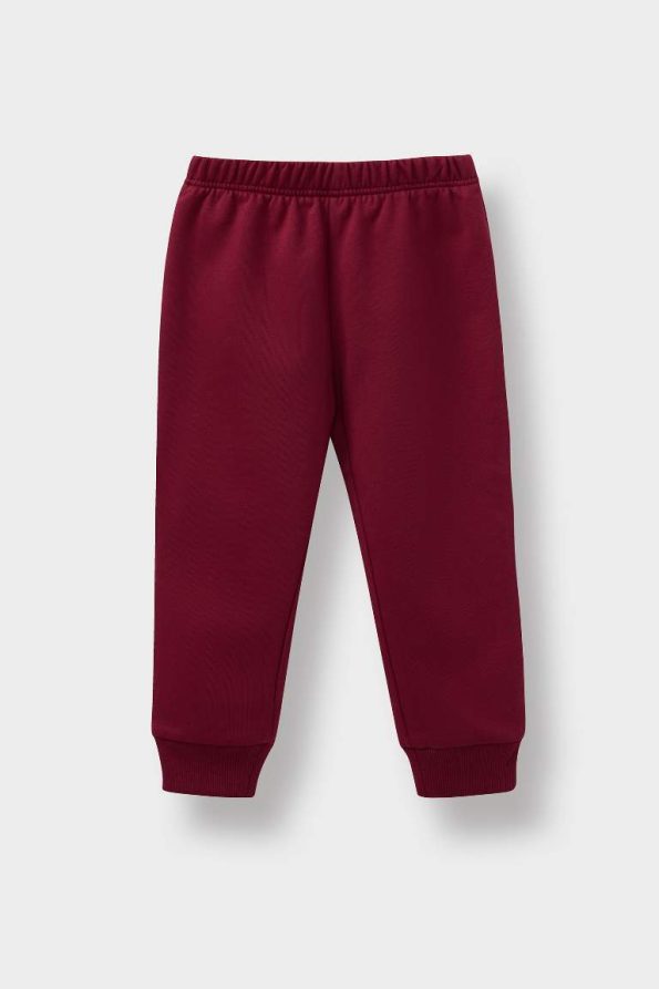 Girls' Baby 2-Piece Set with Printed Soft-Fleeced Sweatshirt and Sweatpants