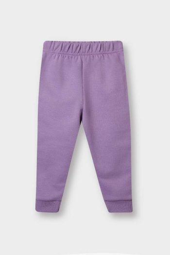 Girls' Baby 2-Piece Soft Fleece Printed Sweatshirt and Jogger Set