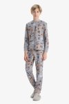 Boys' Printed Long Sleeve Pajama Set