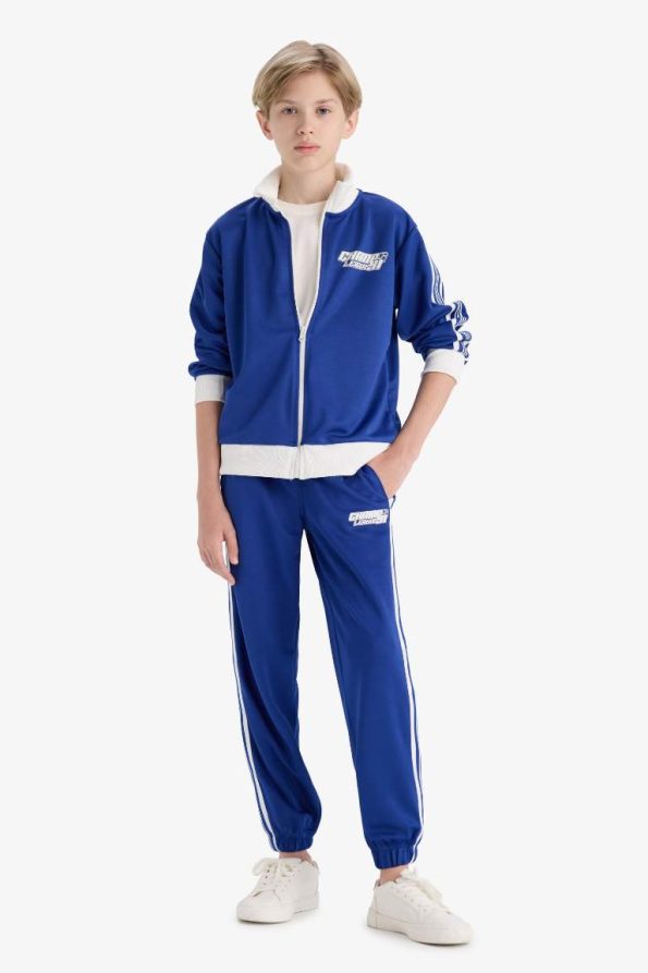 Boys' Printed Elastic Waist Jogger Pants