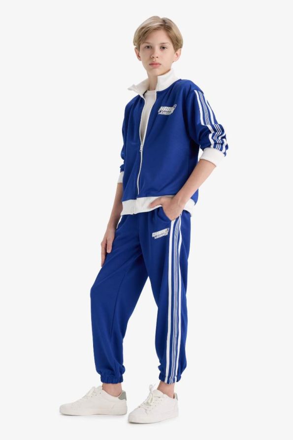 Boys' Printed Elastic Waist Jogger Pants