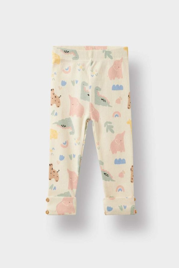 Girls' Baby 2-Piece Set Printed Sweatshirt Leggings
