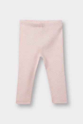 Girls' Ribbed Jersey Leggings - Set of 2