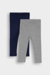 Boys' Ribbed Cotton Leggings Set