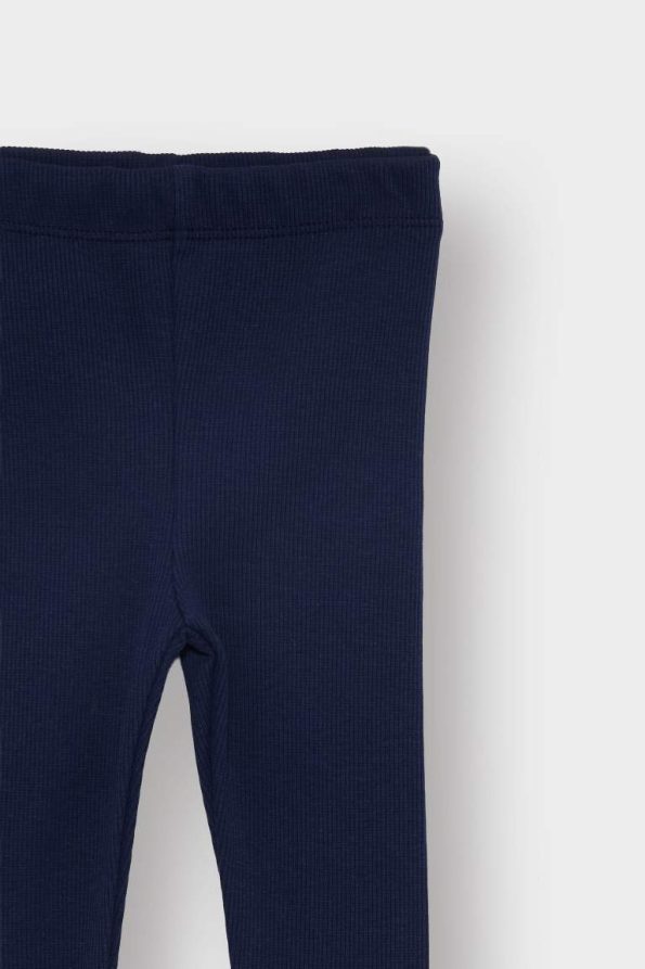 Boys' Ribbed Cotton Leggings Set