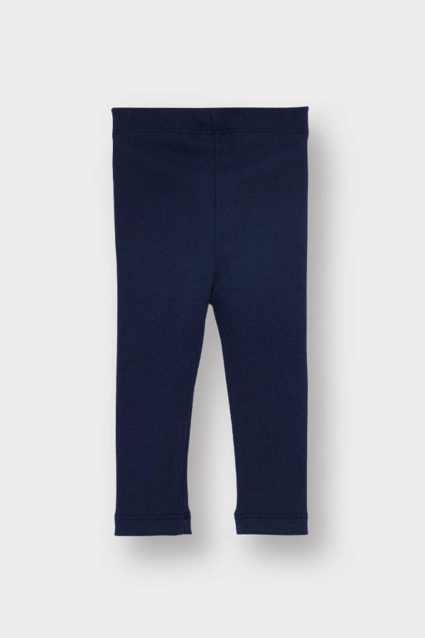 Boys' Ribbed Cotton Leggings Set