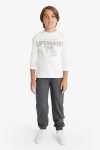 Boys' Cargo Gabardine Jogger Pants