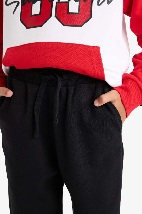 Boys' Hoodie Printed Sweatshirt and Jogger Set