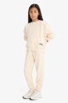 Girls' 2-Piece Printed Sweatshirt and Joggers Set
