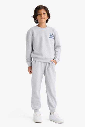 Boys' 2-Piece Printed Sweatshirt and Sweatpants Set