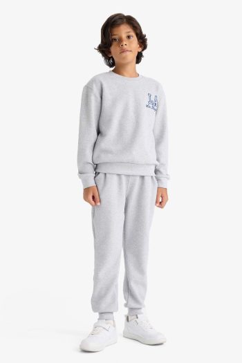 Boys' 2-Piece Printed Sweatshirt and Sweatpants Set