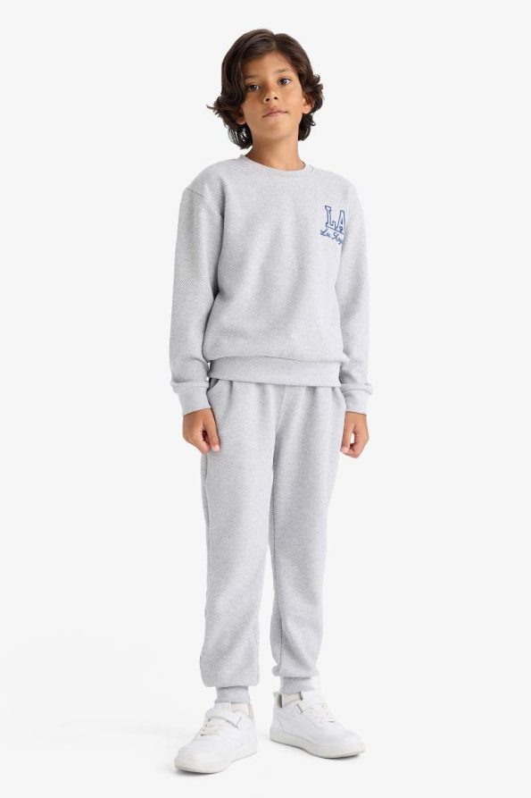 Boys' 2-Piece Printed Sweatshirt and Sweatpants Set