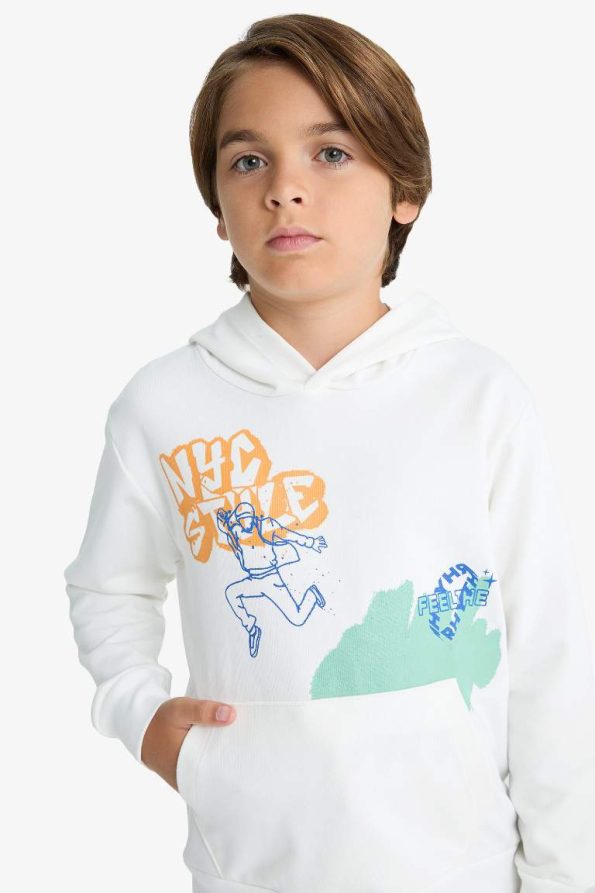 Boys' 2-Piece Hoodie Sweatshirt and Jogger Set