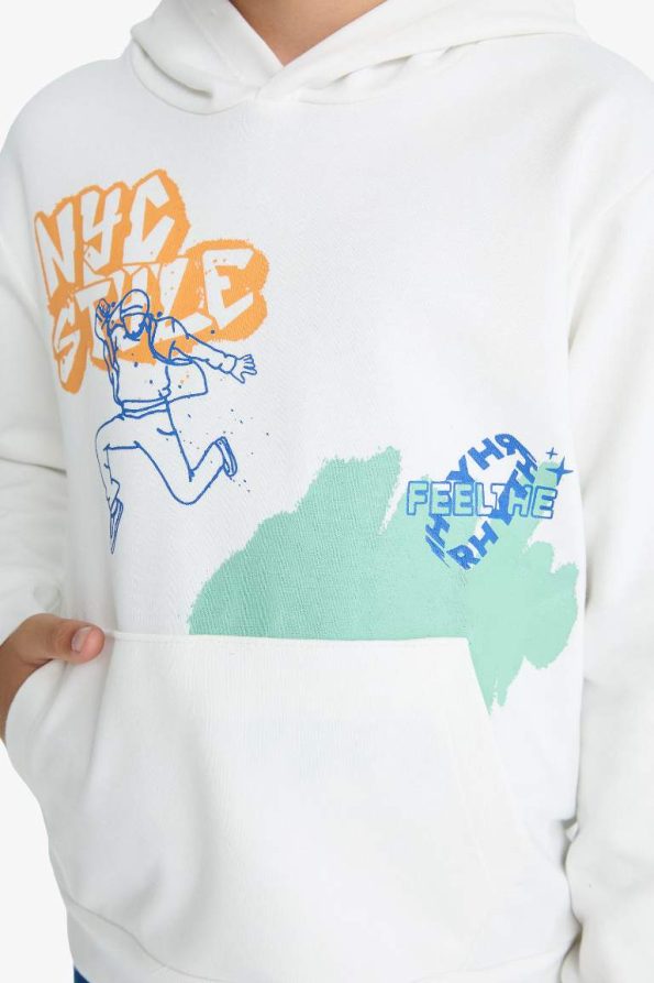 Boys' 2-Piece Hoodie Sweatshirt and Jogger Set