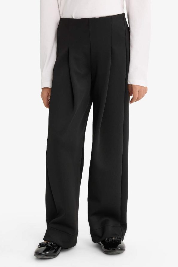 Girls' Relax Fit Scuba Fabric Pants