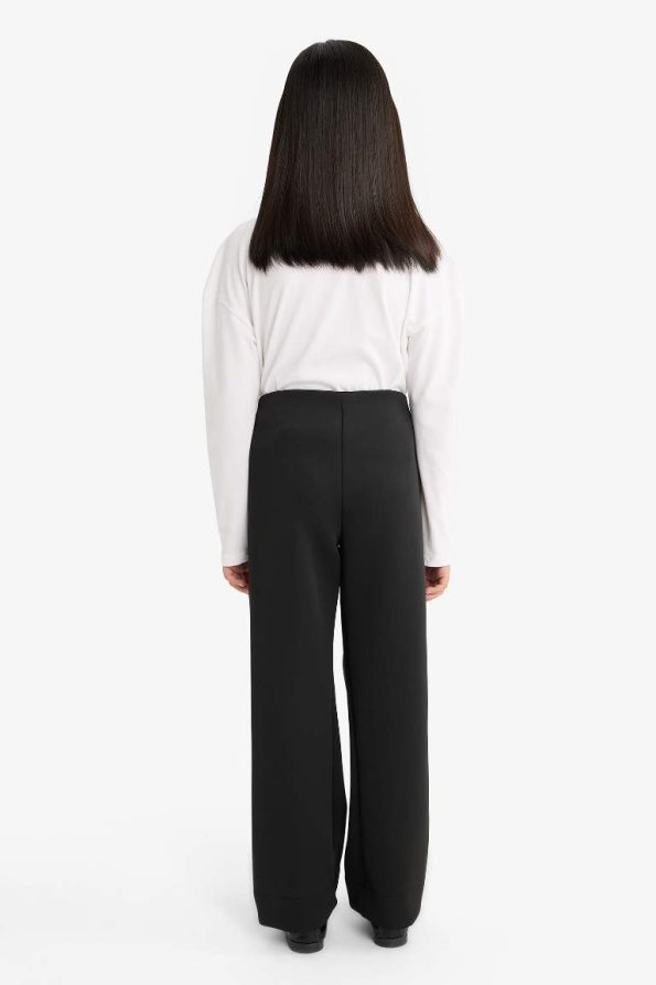 Girls' Relax Fit Scuba Fabric Pants