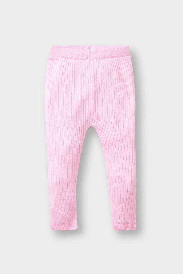 Girls' Baby 2-Piece Set Heart Pattern Knit Sweater Bottom
