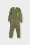 Baby Boys' Newborn Animal Print Knit Romper
