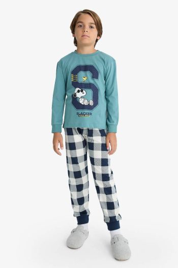 Boys' Snoopy Long Sleeve Pajama Set