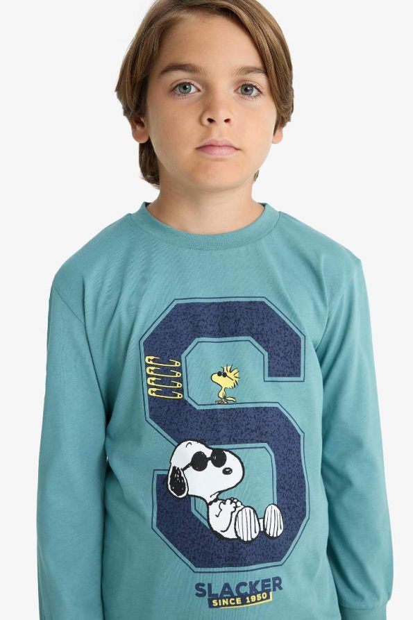 Boys' Snoopy Long Sleeve Pajama Set