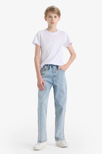 Boys' Balloon Fit Straight Leg Jeans