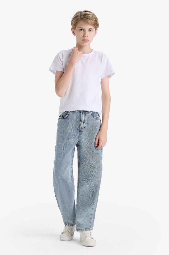 Boys' Loose Fit Straight Leg Jeans
