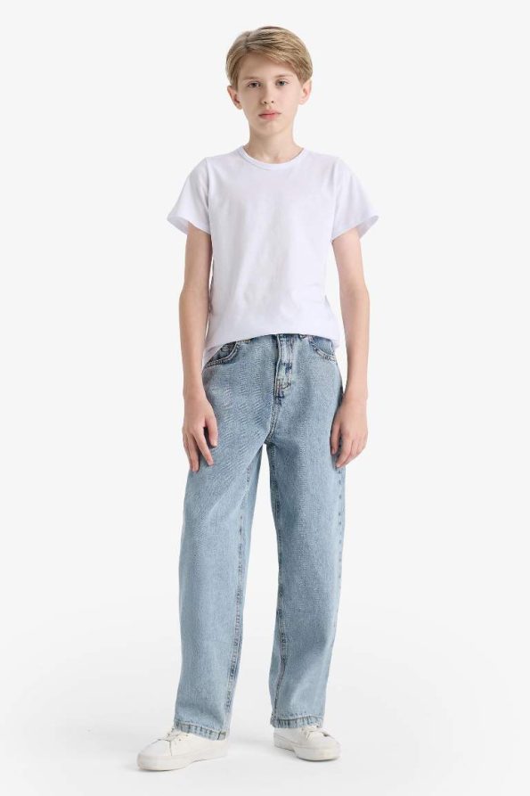 Boys' Loose Fit Straight Leg Jeans