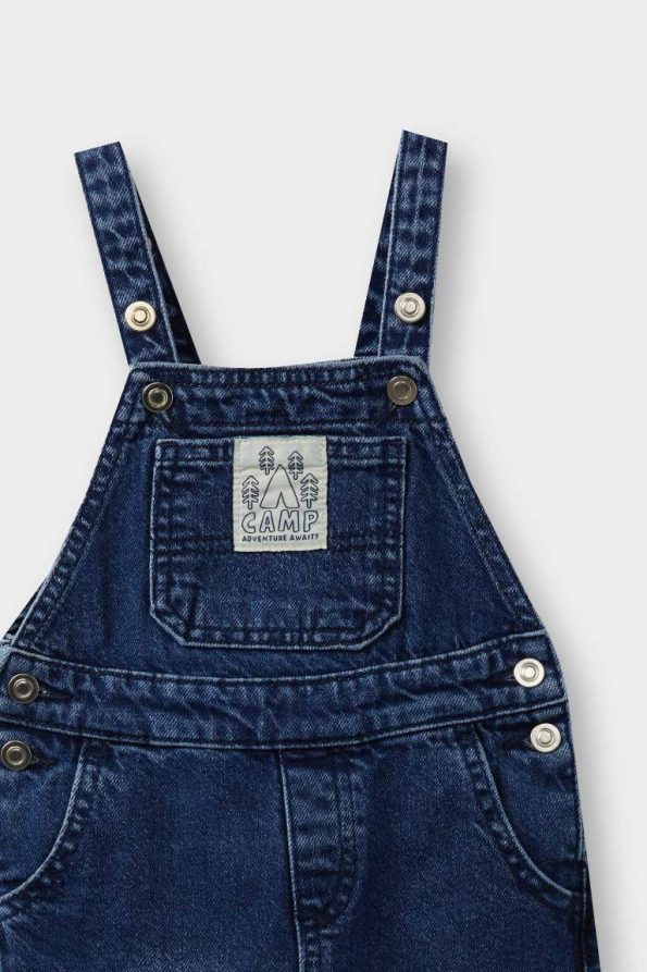 Baby Boy Denim Overalls