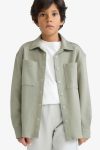 Boys' Oversized Fit Long Sleeve Polo Shirt