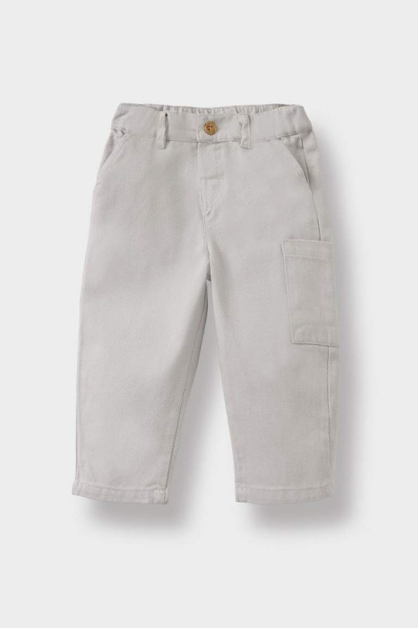 Boys' Stretch Band Cuffed Gabardine Pants