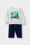 Boys' 2-Piece Printed Sweatshirt and Pants Set