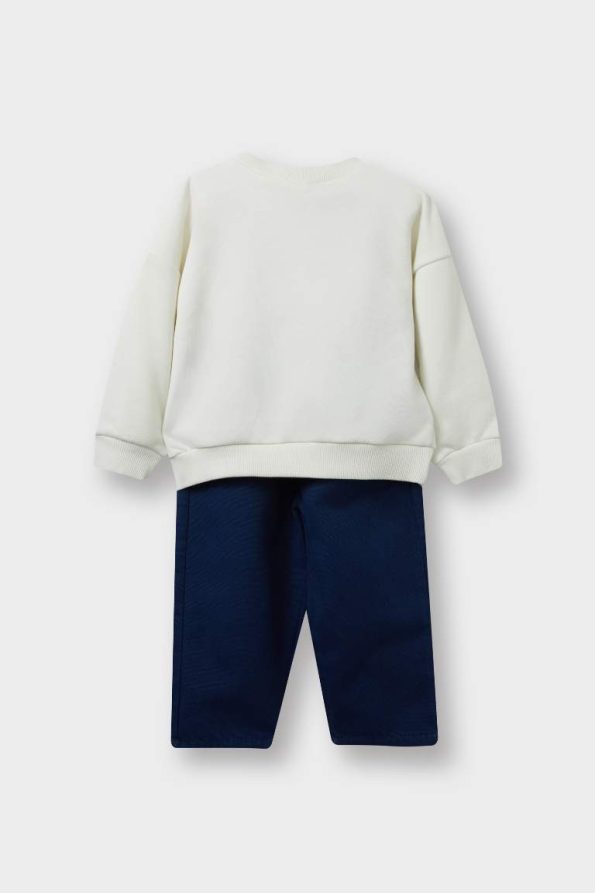 Boys' 2-Piece Printed Sweatshirt and Pants Set