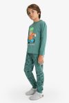Boys' Stumble Guys Pajama Set with Long Sleeve Top and Pants