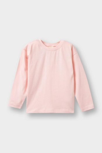 Girls' Baby Crew Neck Long Sleeve T-Shirt Set