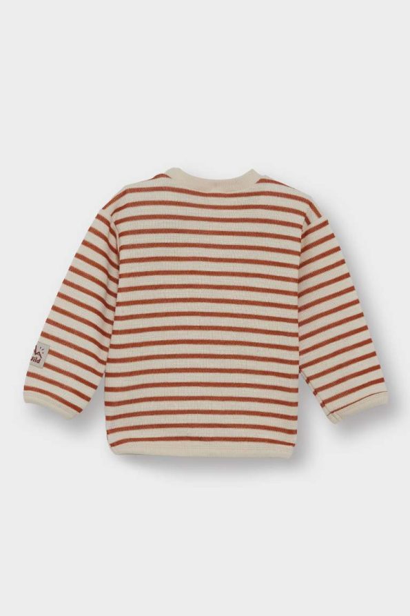 Boys' Striped Crew Neck Sweatshirt