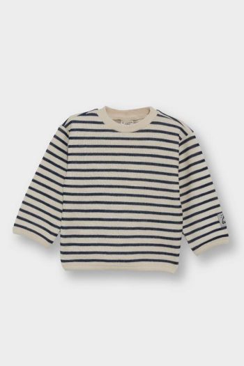 Boys' Striped Crew Neck Sweatshirt