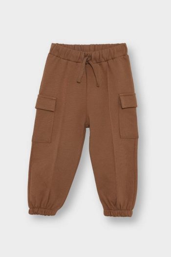 Boys' Elastic Waist Cargo Sweatpants