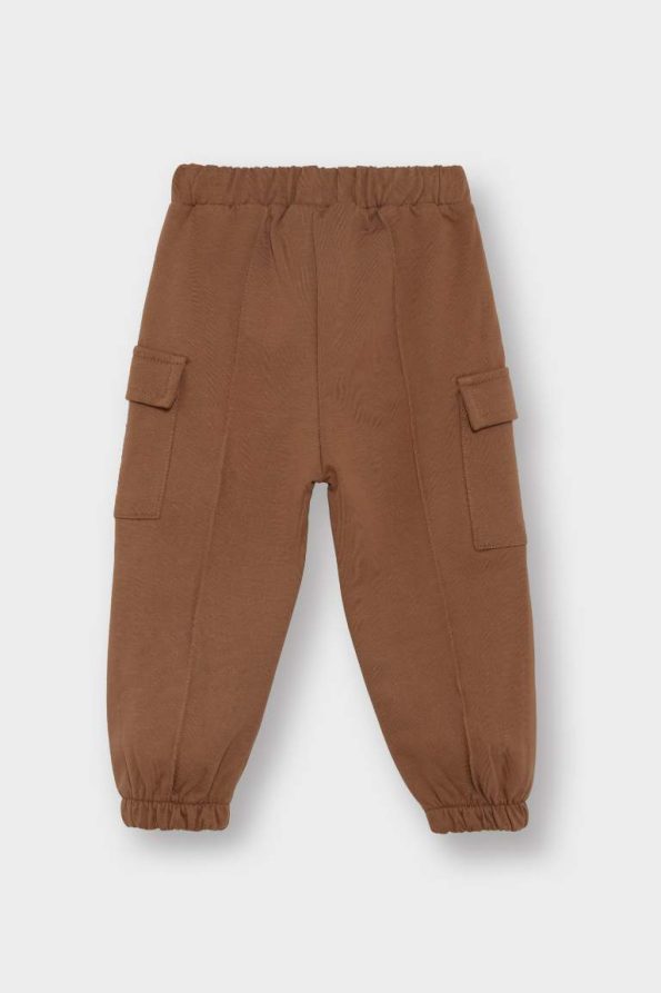Boys' Elastic Waist Cargo Sweatpants