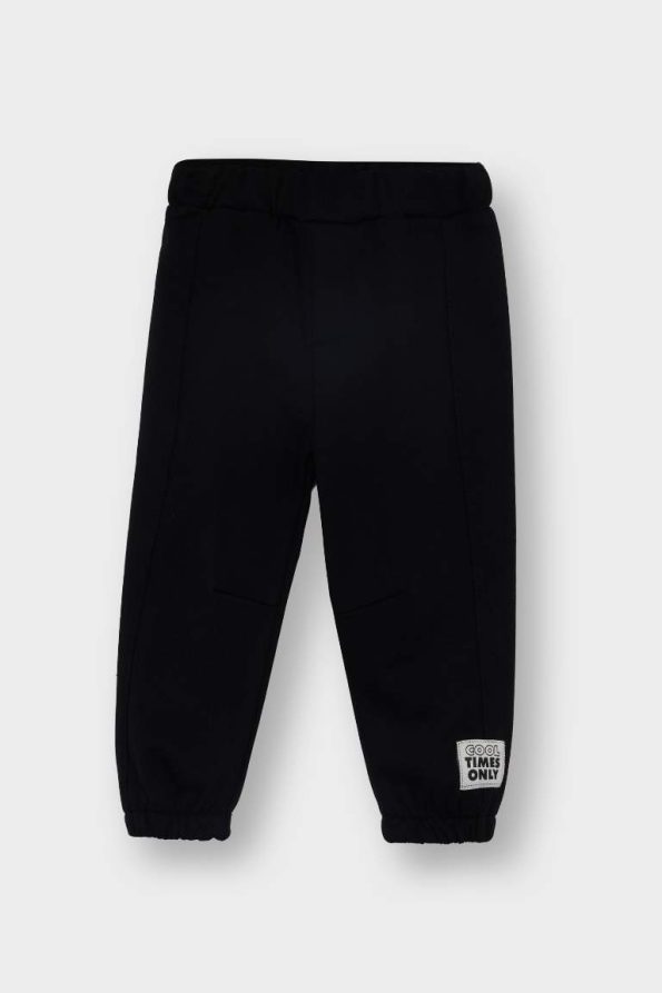 Boys' Printed Sweatpants with Elastic Waistband - Set of 2