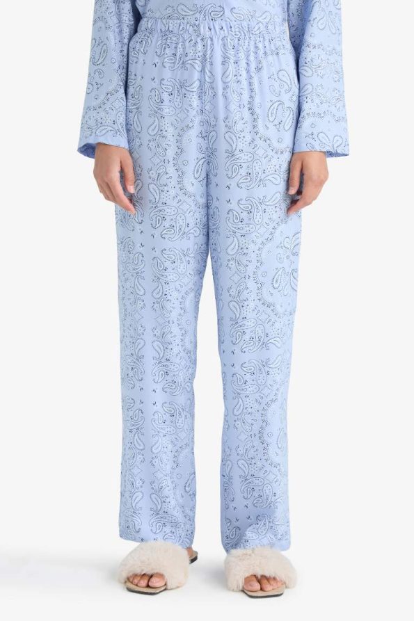 Printed Long Sleeve Regular Fit Pajama Set